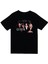 Queen Baskılı Unisex %100 Pamuk Siyah T-Shirt 1