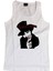 Marilyn Manson Baskılı Sıfır Kol T-Shirt 1