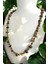 Hakiki Kaplan Gözü & Wood Jasper Doğaltaş Uzun Unisex Kolye (70-80 Cm) 2