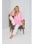 Luxury Pamuklu Kısa Kollu Kadın Pijama Takımı 4