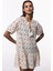 Ekru Mambo Crinkle Kaftan 1