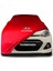 Hyundai I10 2 (2016 - ) Kırmızı Kumaş Araba Branda Logolu Kumaş Araba Brandası Penye Oto Branda 1