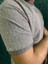 Slim Kalıp Çizgili Kumaş Erkek T-Shirt 2