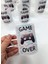 Oyun Severler İçin Game Over Temalı Buzlu Cam Çay Bardağı Çay Fincanı 2