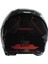 B-203 Çenesiz Vizörlü Yazlık Kask FY01 Siyah/kırmızı 3