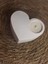 Kalp Şeklinde Beton Tealight Mumluk / Mum 1