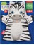 Zebra Vahşi Hayvanlar Keçe El Kukla 3