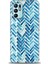 Oppo Reno 6 Kılıf Hd Baskılı - Mavi Çizgiler 1