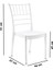 SY-2525 Estate Plastik Modern Bahçe Düğün Sandalye 4'lü Set 2