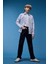 Erkek Çocuk Straight Fit Düz Paça Jean Pantolon D.blue 1