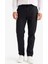 Yazlık Jogger Pantolon Basic Düz Cepli Dar Paça Black 1