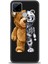 Realme C15 Kılıf Hd Baskılı - Ayı ve Iskeleti 1