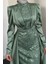 Gabriella Pelerinli Saten Abiye Mint 5