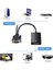 VGA To HDMI Çevirici Adaptör Ses Girişli (4887) 2