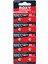 Ag4 LR66/626/377 18 Mah Alkalin Düğme Pil 10 Lu Paket 1