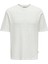 O Yaka Düz Beyaz Erkek T-Shirt Onsgıvo Reg 12 Ss Crew Knıt Noos 1