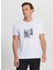 Bisiklet Yaka Baskılı Beyaz Erkek T-Shirt ACE091252072_BYZ 3