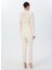 Standart Bel Normal Beyaz Kadın Pantolon F5SL-PNT0036 4