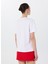 Bisiklet Yaka Baskılı Beyaz Kadın T-Shirt F5SL-TST0467 3