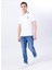 Orta Bel Slim Fit Lacivert Erkek Denim Pantolon Vegas Slım - 1175 1