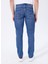 Orta Bel Slim Fit Lacivert Erkek Denim Pantolon Vegas Slım - 1175 4