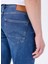 Orta Bel Slim Fit Lacivert Erkek Denim Pantolon Vegas Slım - 1175 5