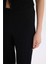 Wide Leg Geniş Paça Beli Lastikli Basic Düz Bürümcük Pantolon D3570AX25SP 4