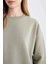Regular Fit Normal Kalıp Basic Düz İçi Kalın Polarlı Eşofman Takımı D8022AXNS 5