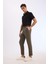 Jogger Fermuarlı Paça Yazlık Kumaş Pantolon E4779AX25SM 4