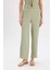 Wide Leg Geniş Paça Beli Lastikli Basic Düz Bürümcük Pantolon D3570AX25SP 1