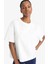 fit Nba Brooklyn Nets Oversize Fit Bisiklet Yaka Baskı Sporcu Kısa Kollu TIŞÖRT E2345AX25SM 1