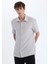 Regular Fit Polo Yaka Krinkıl Yazlık Kısa Kollu Gömlek E1223AX25SM 3