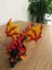 3D Yazıcı Üretimi Hareketli Ejderha Figürü 43 cm 5