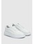 Beyaz Deri Erkek Sneaker 2