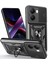 Poco X7 Pro Kılıf Magnetik Standlı Kamera Korumalı Tkgn Sürgülü Veega Kapak - Mavi 2