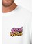 Good Vibes Baskılı Oversize Tişört 2