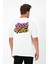 Good Vibes Baskılı Oversize Tişört 3