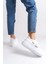 Valencıa Cırt Cırtlı Ortopedik Taban Kadın Sneaker - Beyaz 4