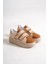 Valencıa Cırt Cırtlı Ortopedik Taban Kadın Sneaker - Kahve 1