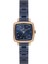DK102-DKE.1.10852-7 Lacivert Iyon Kaplama Kare Kadın Kol Saati 1