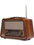 Nostalji Radyo Bluetooth USB Destekli Büyük Boy ve Güçlü Ses 1