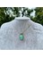 Doğal Taş Kolye - 925 Ayar Gümüş Kolye (Amazonit) 4