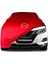 Nissan Qashqai 2 J11 (2013 - 2021) Kırmızı Kumaş Araba Branda Logolu Penye Oto Branda 1