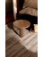 Wood Wooden Ahşap Kahverengi Renk Tekli Mantar Yan Sehpa Fiskos Çiçeklik Decorative 2