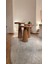 Wood Wooden Ahşap Kahverengi Renk 3’lü Set Mantar Yan Sehpa Fiskos Çiçeklik Decorative 2