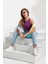 Özkan 27425 Kadın Pamuklu Kaşkorse Fitilli Halter Yaka Esnek Rahat Geniş Biyeli Crop Atlet Büstiyer 1