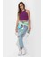 Özkan 27425 Kadın Pamuklu Kaşkorse Fitilli Halter Yaka Esnek Rahat Geniş Biyeli Crop Atlet Büstiyer 2