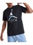 Air Jordan Mj Brand Graphic Crew Erkek Siyah Spor Tişört 1