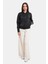Kadın Olympe Full Kapüşonlu Fermuarlı Sweatshirt - Siyah 2