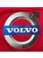 Volvo V90 Kırmızı Kumaş Araba Branda Logolu Kumaş Araba Brandası Penye Oto Branda 2
